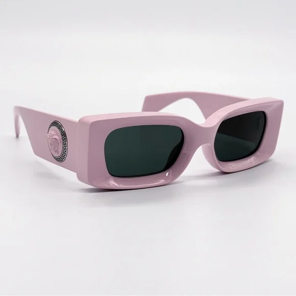 NEW VERSACE VE4474U 5485/87 SQUARE PINK GRAY WOMEN SUNGLASSES VERSACE MOD 4474-U - Picture 5 of 10